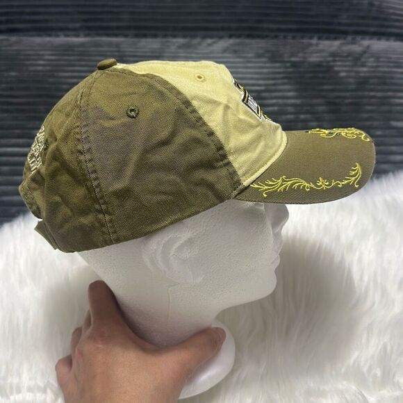 Harley Davidson Womens Baseball Cap Bejeweled Embroidered - Picture 4 of 11